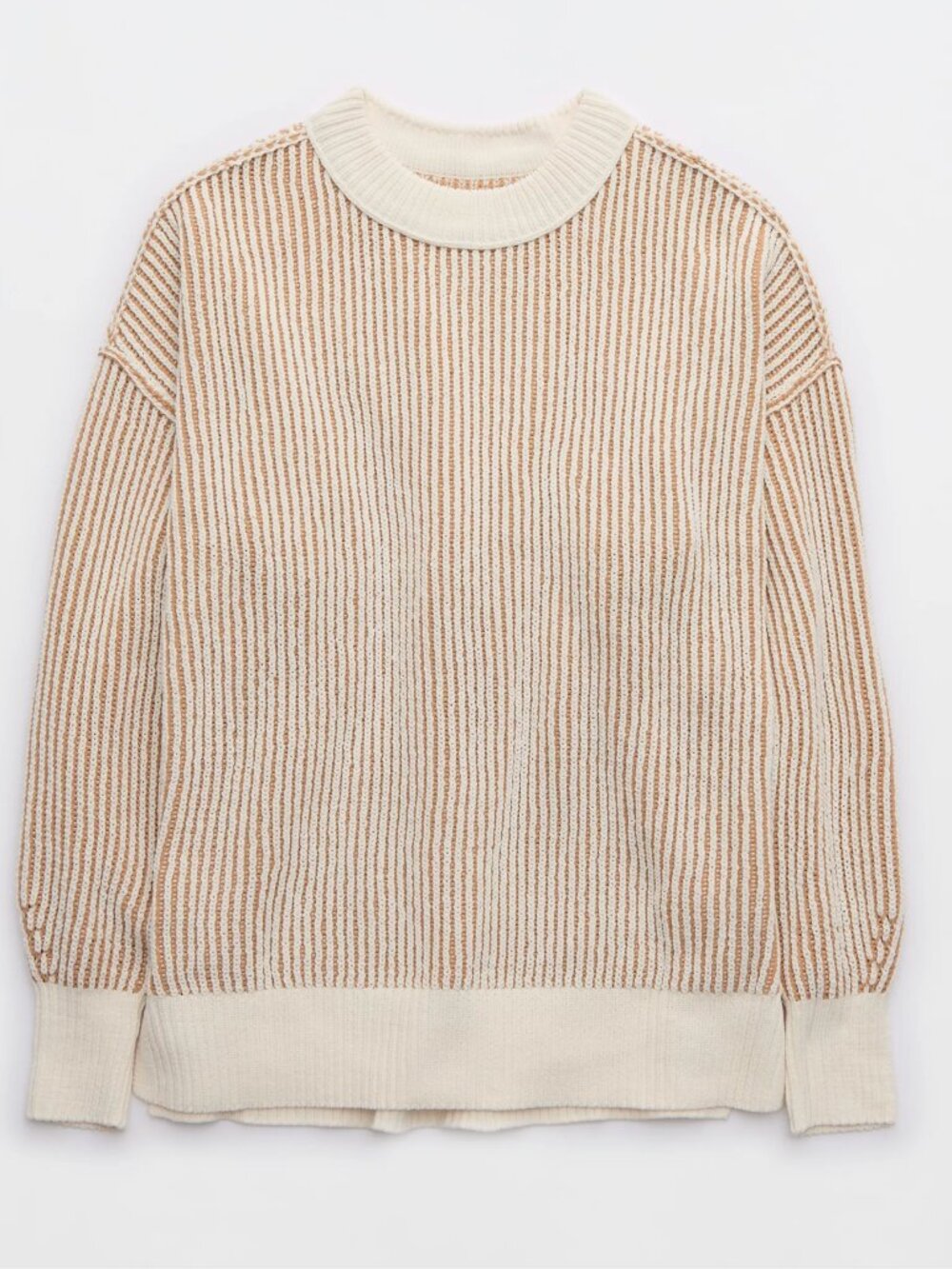 Aerie Beyond Chenille Sweater, Sand Dune, Small